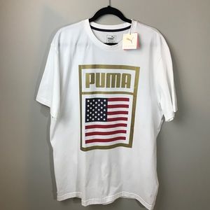 PUMA American Flag T-Shirt  XXL